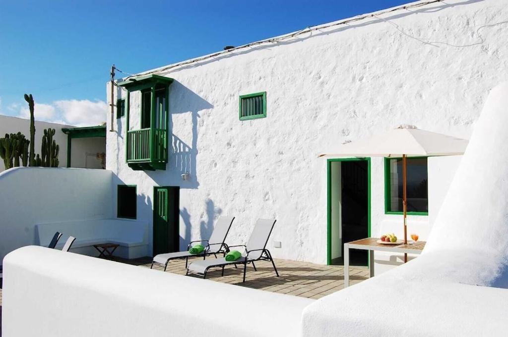 Typical Canarian House With Fabulous Sea Views Tías Exterior foto